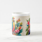 Lebhafter Parrot-Design-Cup Kaffeetasse (Mittel)