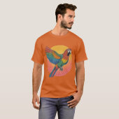 Lebhafter Parrot Sunrise T-Shirt (Vorne ganz)