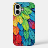 Lebhafter Parrot Wings Phone Case (Rückseite)