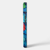 Lebhafter Parrot Wings Phone Case (Rückseite / Links)