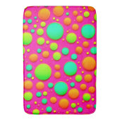 Lebhafter Pop des Farbdesigns Badematte (Vorderseite Vertikal)