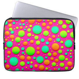 Lebhafter Pop des Farbdesigns Laptopschutzhülle