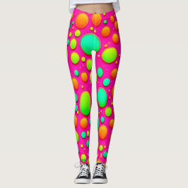 Lebhafter Pop des Farbdesigns Leggings