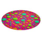 Lebhafter Pop des Farbdesigns Schneidebrett (Ecke)