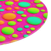 Lebhafter Pop des Farbdesigns Schneidebrett (Ecke)