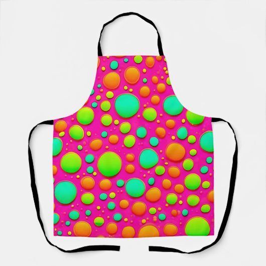 Lebhafter Pop des Farbdesigns Schürze (Vorderseite)