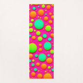 Lebhafter Pop des Farbdesigns Yogamatte (Vorderseite)