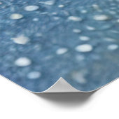 Lebhafter Pop Pointillism Yorkshire Terrier Art Poster (Ecke)