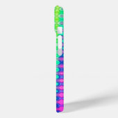 Lebhafter Regenbogen Case-Mate iPhone Hülle (Rückseite / Links)