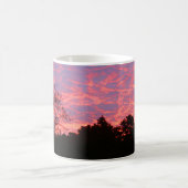 Lebhafter rosa Sonnenaufgang Kaffeetasse (Mittel)