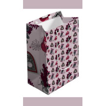 Lebhafter rosafarbener Tag des grafischen Valentin