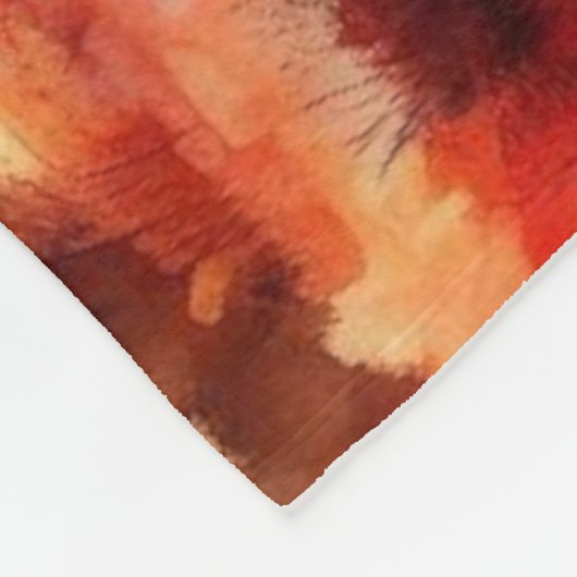 Lebhafter Safari Sunset Fleecedecke (Ecke)