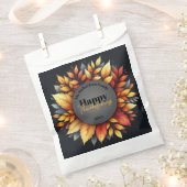 Lebhafter saisonaler Herbstleaves Erntedank Geschenktütchen (Ausgeschnitten)