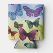 Lebhafter Schmetterling kann kühler werden Dosenkühler (Vorderseite)