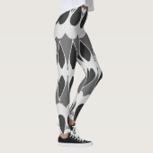 Lebhafter Schwarz-weißer Klassiker "Ratti_Creative Leggings (Rechts)
