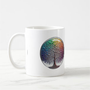 Lebhafter Silver PRIDE Sphäre Kaffeetasse