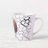 Lebhafter Silver PRIDE Sphäre Milchtasse (Rechts)