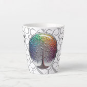 Lebhafter Silver PRIDE Sphäre Milchtasse (Vorderseite)