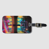 Lebhafter Slam Court Gepäcktag Gepäckanhänger (Vorderseite (Horizontal))