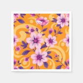 Lebhafter Sommer-Blumendopamin-Dressing- Serviette (Vorderseite)