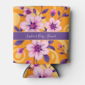 Lebhafter Sommer Florals-Dopamin-Stil Dosenkühler (Vorderseite)