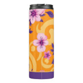 Lebhafter Sommer Florals-Dopamin-Stil Thermosbecher (Rückseite)