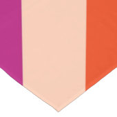 Lebhafter Sommer Streifen Tischläufer diagonal (Ecke)