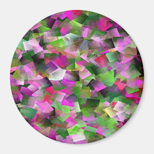 Lebhafter Sommergarten.... Magnet (Vorne)