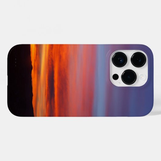 Lebhafter Sonnenaufgang iPhone/iPad-Gehäuse Case-Mate iPhone Hülle (Rückseite (Horizontal))
