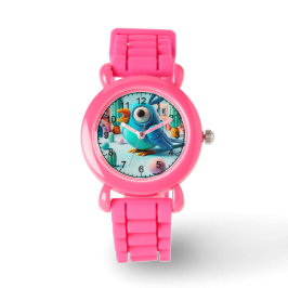 lebhafter spielerischer Cartoon Armbanduhr