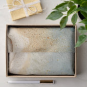 Lebhafter Starfish am Sandy Beach Seidenpapier (Geschenk)