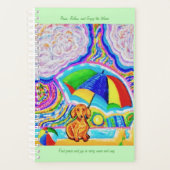 Lebhafter Stranddogplaner Planer (Vorderseite)