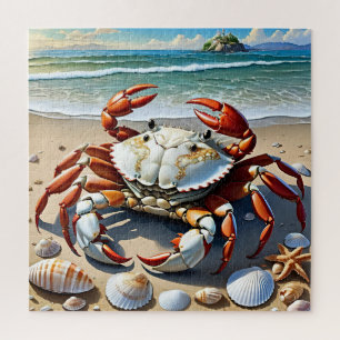 Lebhafter Strandkrab Puzzle