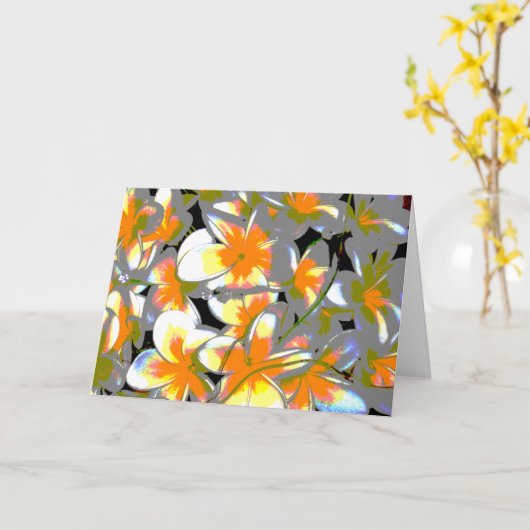 lebhafter Strauß Karte (Gelbe Blume)