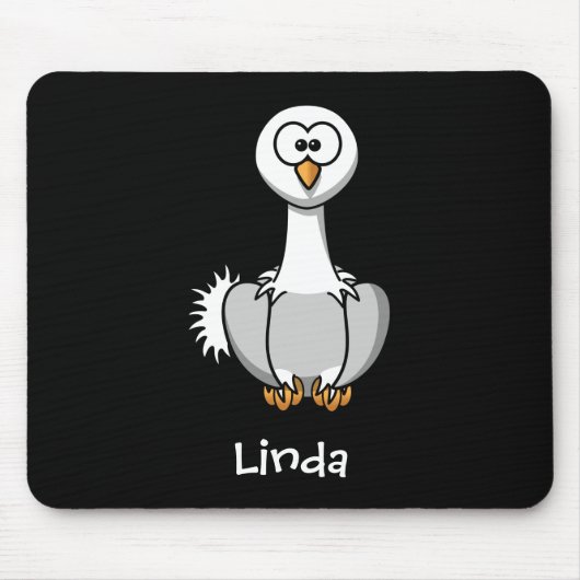 Lebhafter Strauß Mousepad (Vorne)