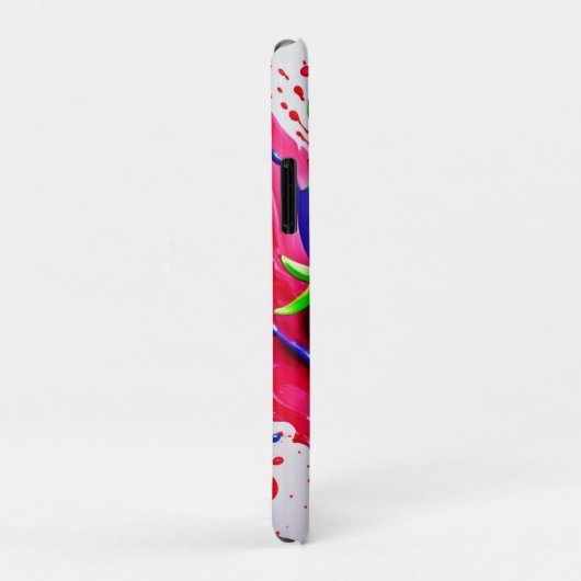 Lebhafter Strawberry Splash Case-Mate iPhone Hülle (Hinten/Rechts)