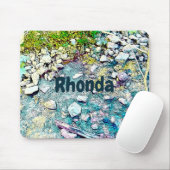 Lebhafter Stream Forest Mousepad (Mit Mouse)