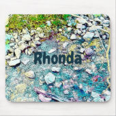 Lebhafter Stream Forest Mousepad (Vorne)