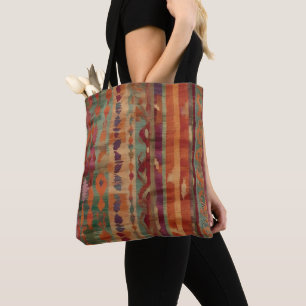 Lebhafter stylischer Text von Boho Earthy Tones Tasche
