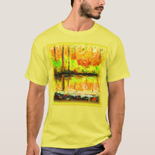 "Lebhafter Sumpfwald" Niedliche Malerei. Jetzt kau T-Shirt