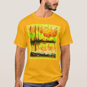 "Lebhafter Sumpfwald" Niedliche Malerei. Jetzt kau T-Shirt
