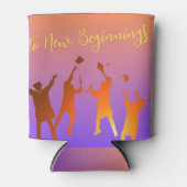 Lebhafter Sunset Modern Tech Abschluss Dosenkühler (Vorderseite)