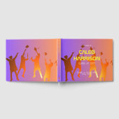 Lebhafter Sunset Modern Tech Abschluss Gästebuch (Voll)