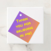 Lebhafter Sunset Modern Tech Abschluss Geschenkanhänger (Beispiel)