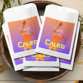 Lebhafter Sunset Modern Tech Abschluss Geschenktütchen