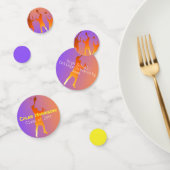 Lebhafter Sunset Modern Tech Abschluss Konfetti (Gruppe)