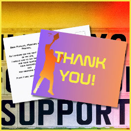 Lebhafter Sunset Modern Tech Abschluss Postkarte