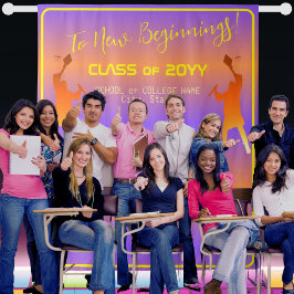 Lebhafter Sunset Modern Tech Abschluss Wandteppich