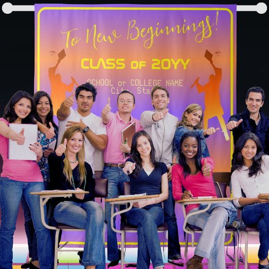 Lebhafter Sunset Modern Tech Abschluss Wandteppich