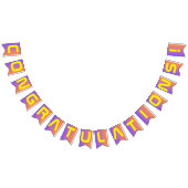 Lebhafter Sunset Modern Tech Abschluss Wimpelkette (Alle)